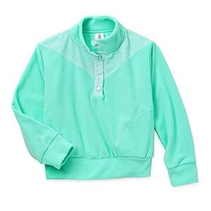 NWT | Kids Plus Size | Xersion Microfleece Long Sleeve Quarter-Zip Pullover